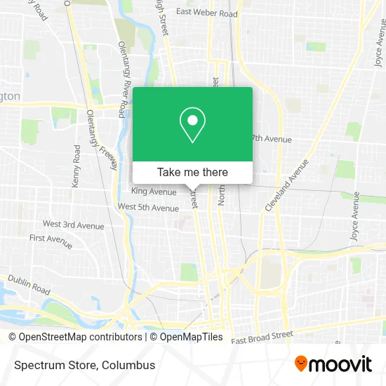 Spectrum Store map