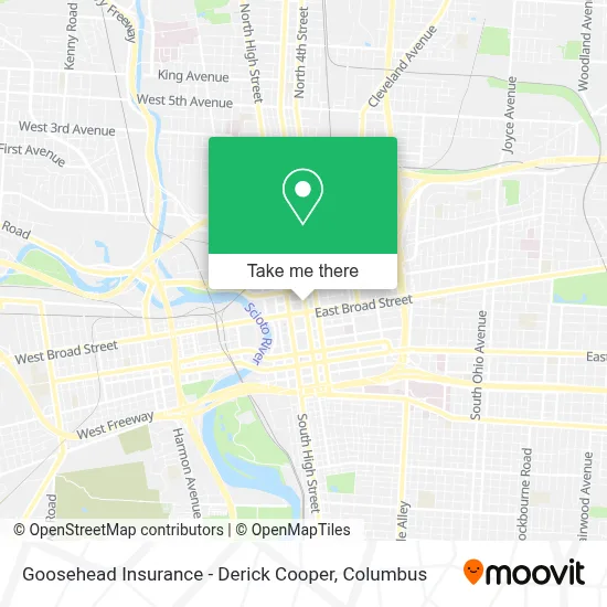 Goosehead Insurance - Derick Cooper map