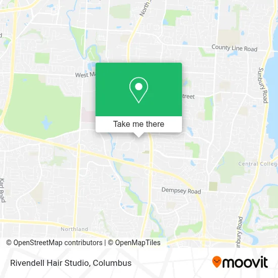 Rivendell Hair Studio map