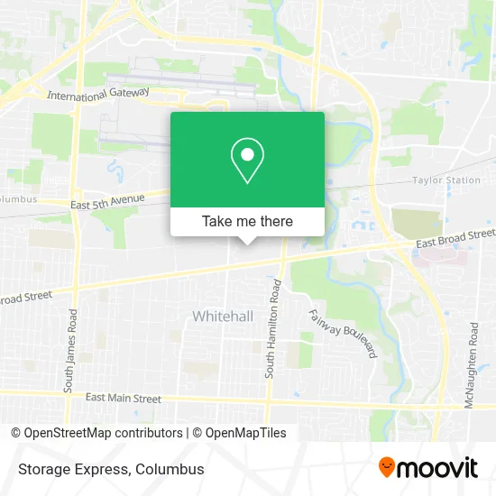 Storage Express map