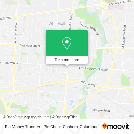 Ria Money Transfer - Pls Check Cashers map