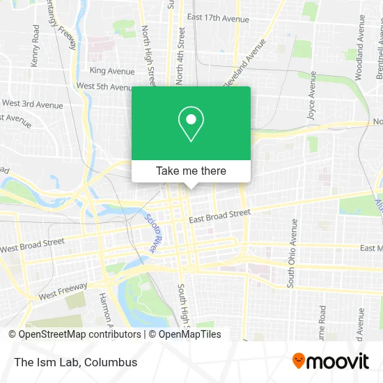 The Ism Lab map
