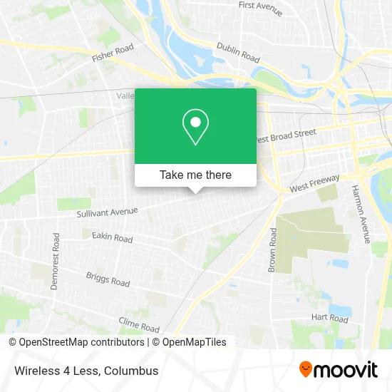 Wireless 4 Less map
