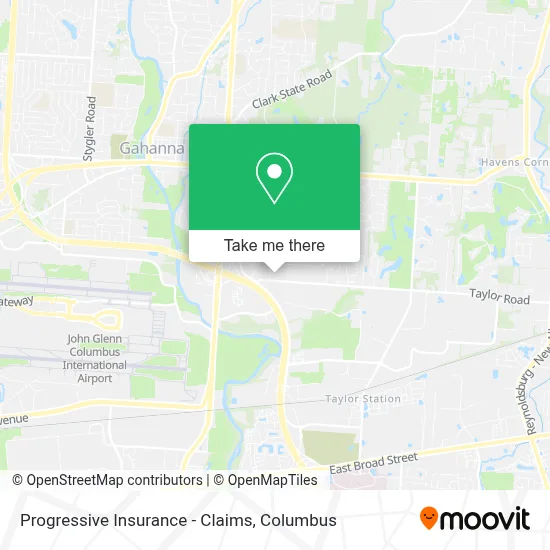 Progressive Insurance - Claims map