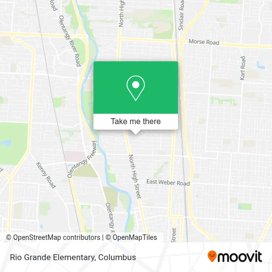 Rio Grande Elementary map
