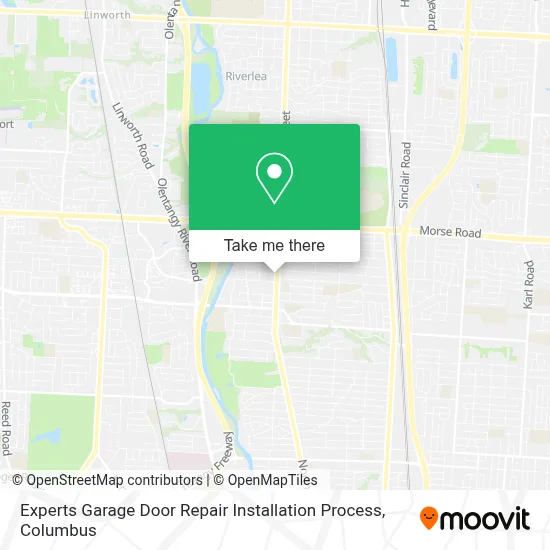 Experts Garage Door Repair Installation Process map