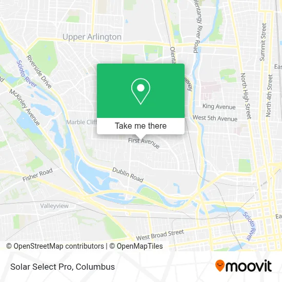 Solar Select Pro map