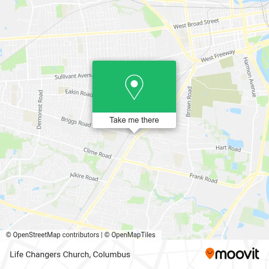 Life Changers Church map