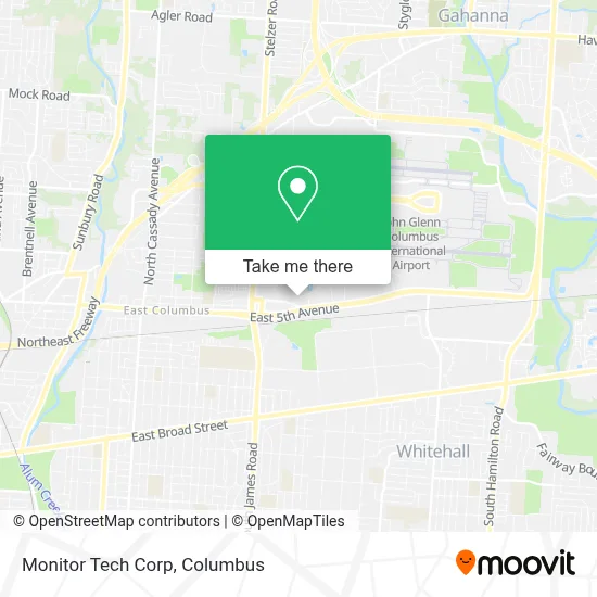 Monitor Tech Corp map