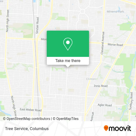 Tree Service map