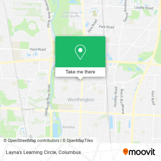 Layna's Learning Circle map