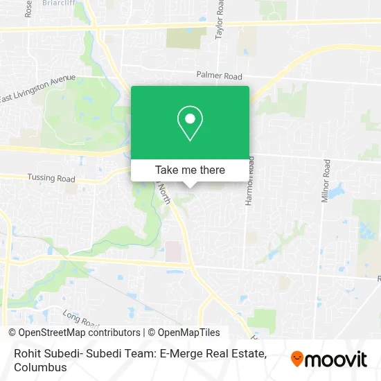Rohit Subedi- Subedi Team: E-Merge Real Estate map