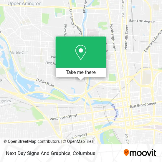 Next Day Signs And Graphics map