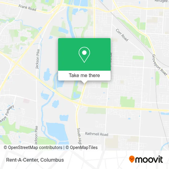 Rent-A-Center map