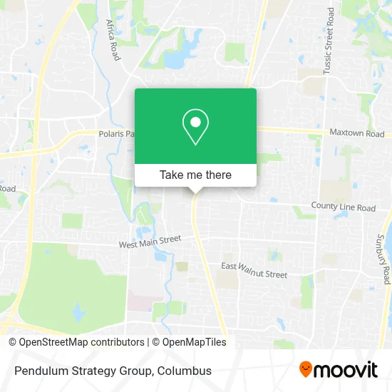 Pendulum Strategy Group map