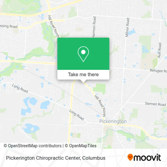 Pickerington Chiropractic Center map