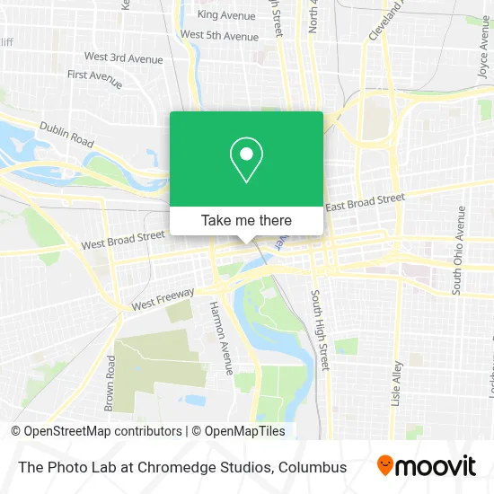 The Photo Lab at Chromedge Studios map