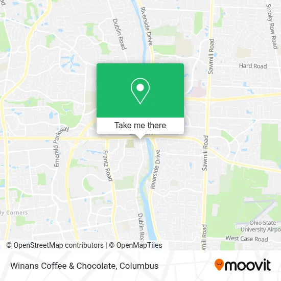 Winans Coffee & Chocolate map