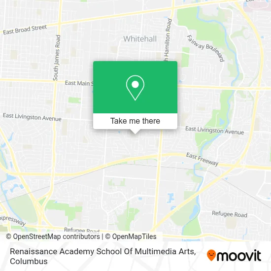 Renaissance Academy School Of Multimedia Arts map