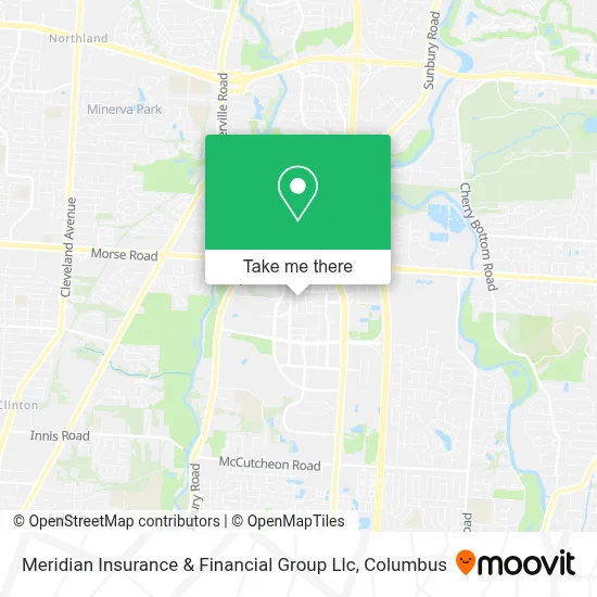Meridian Insurance & Financial Group Llc map