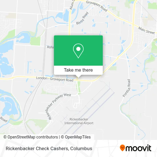 Rickenbacker Check Cashers map