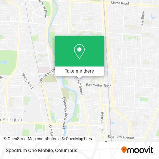 Spectrum One Mobile map