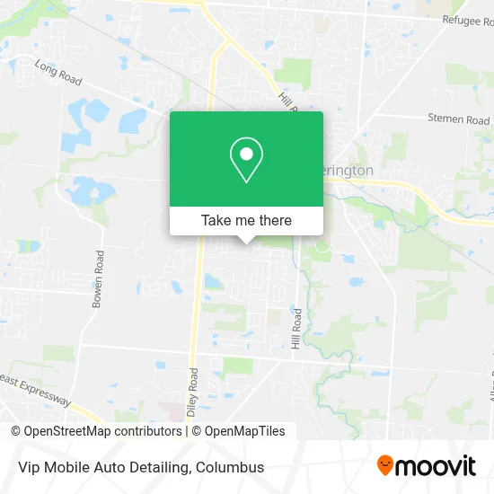 Vip Mobile Auto Detailing map