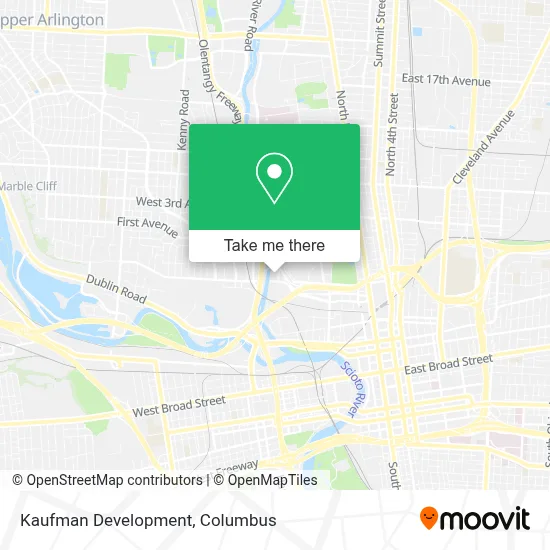 Kaufman Development map