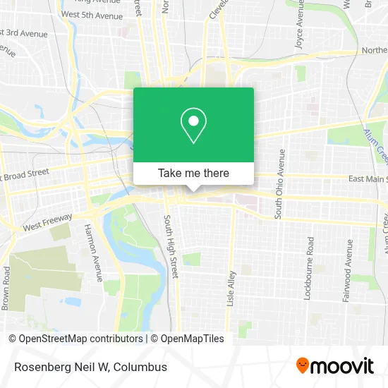 Rosenberg Neil W map