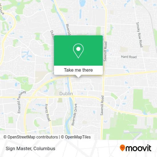Sign Master map