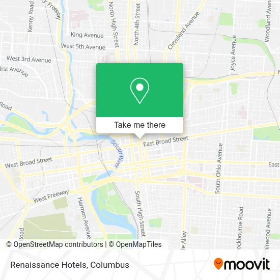 Renaissance Hotels map