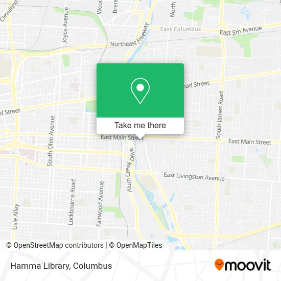 Hamma Library map