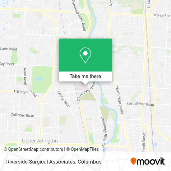 Riverside Surgical Associates map