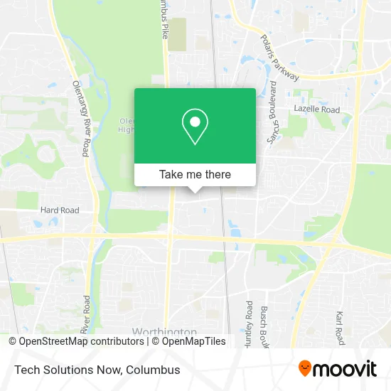 Tech Solutions Now map