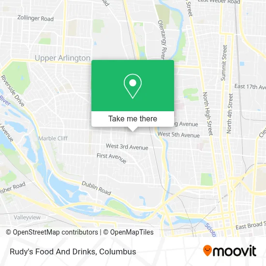 Rudy's Food And Drinks map