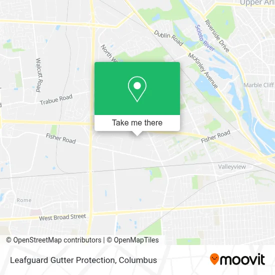 Leafguard Gutter Protection map