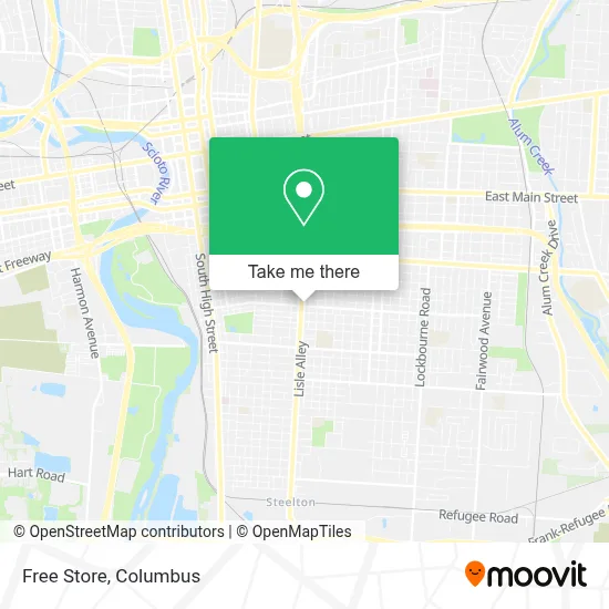 Free Store map