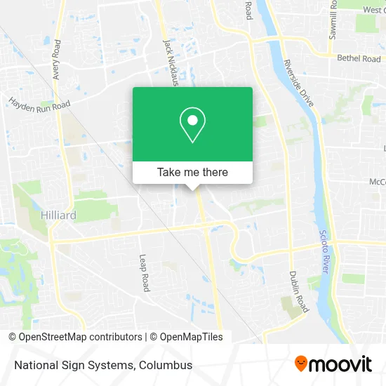 National Sign Systems map