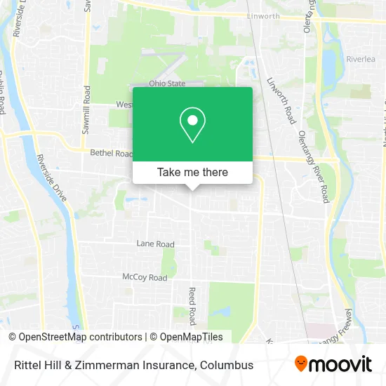 Rittel Hill & Zimmerman Insurance map