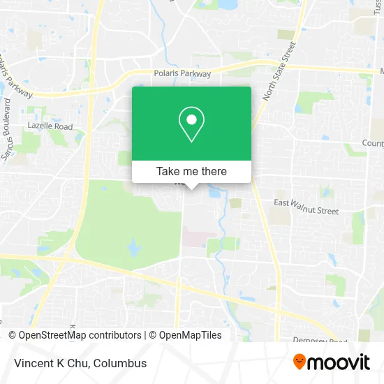 Vincent K Chu map