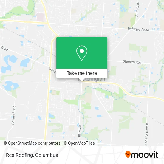 Rcs Roofing map
