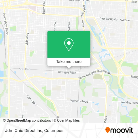 Jdm Ohio Direct Inc map