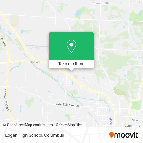 Logan High School map