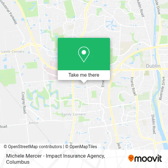 Michele Mercer - Impact Insurance Agency map