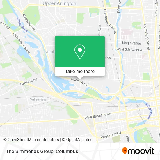The Simmonds Group map