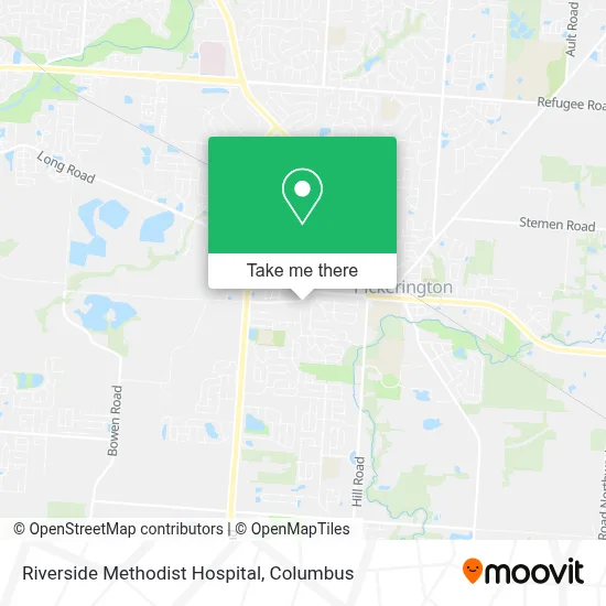 Riverside Methodist Hospital map