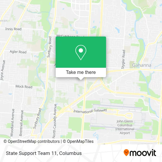 State Support Team 11 map