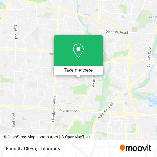Friendly Clean map