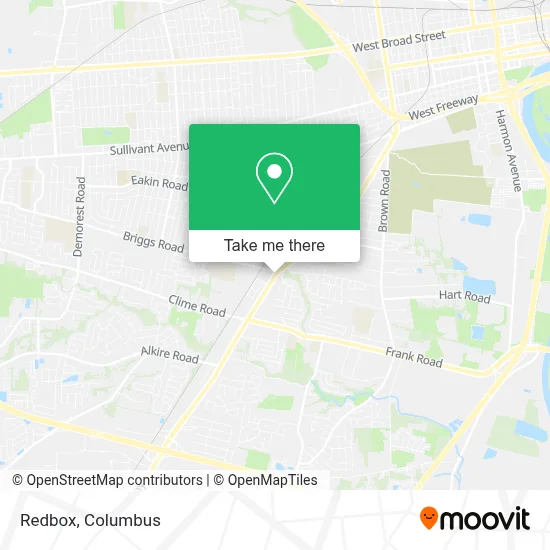 Redbox map