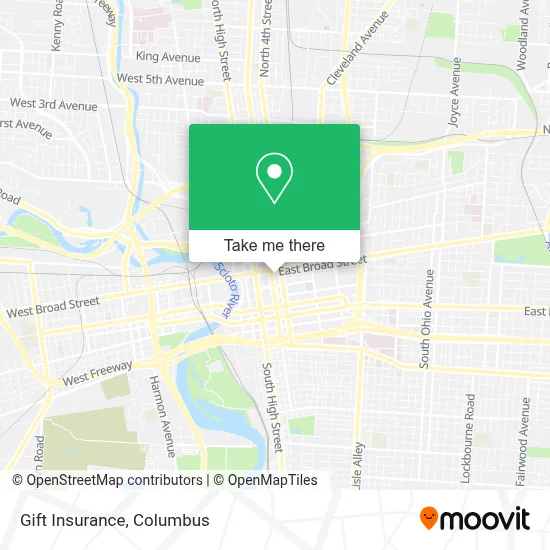 Gift Insurance map